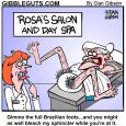 spa day cartoon