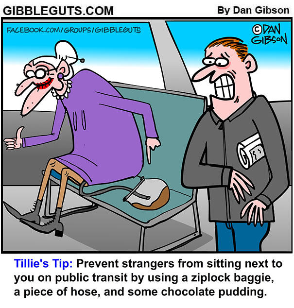 seat on the bus cartoon