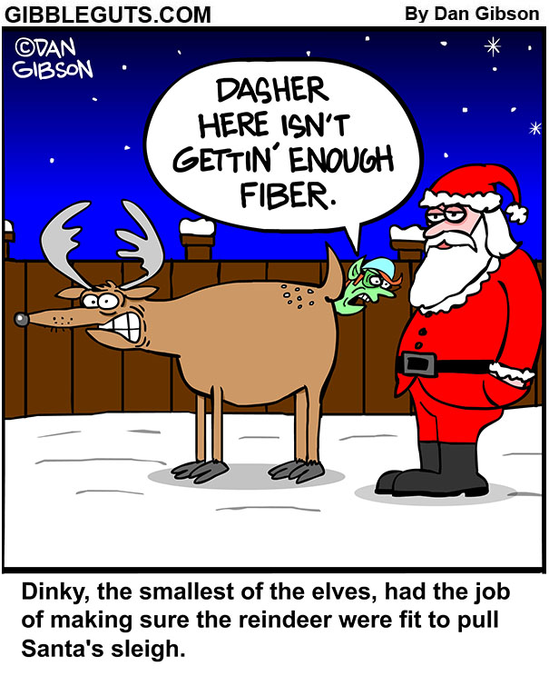 santa elf cartoon